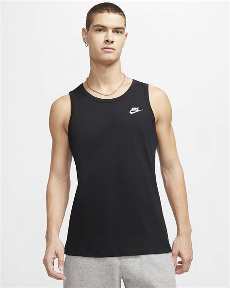 Weiße Tops & Tanks für Herren von Nike 